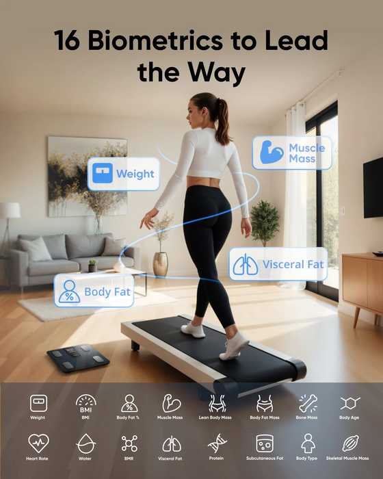 Smart Scale with 16 Biometric Metrics | The Most Accurate Smart Scale in English