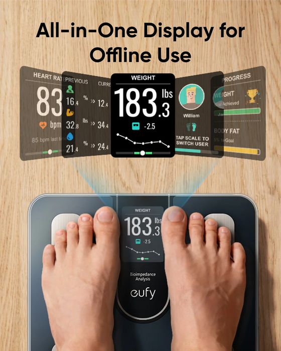 Smart Scale with 16 Biometric Metrics | The Most Accurate Smart Scale in English