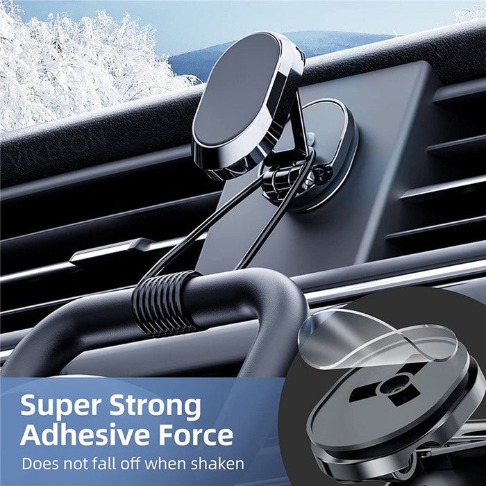 DriveEasy Magnetic Phone Holder Product - UzoShop -Phone Holders & Mounts -360-degree rotation - car