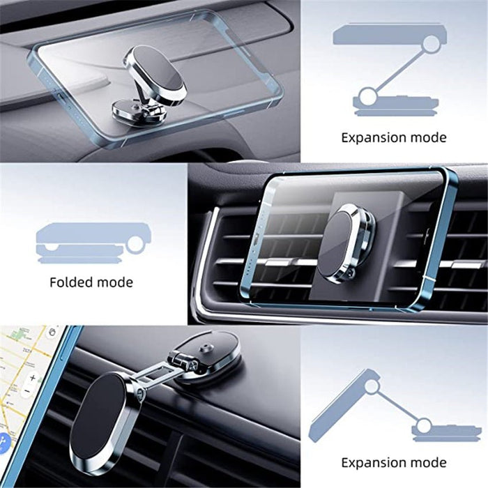DriveEasy Magnetic Phone Holder Product - UzoShop -Phone Holders & Mounts -360-degree rotation - car