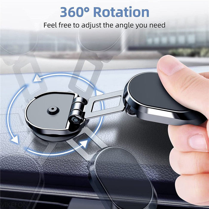 DriveEasy Magnetic Phone Holder Product - UzoShop -Phone Holders & Mounts -360-degree rotation - car