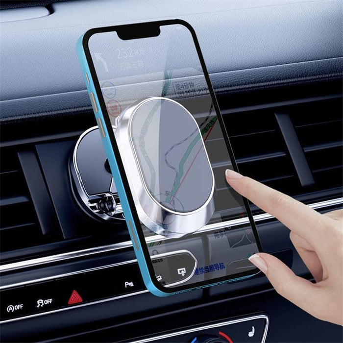 DriveEasy Magnetic Phone Holder Product - UzoShop -Phone Holders & Mounts -360-degree rotation - car