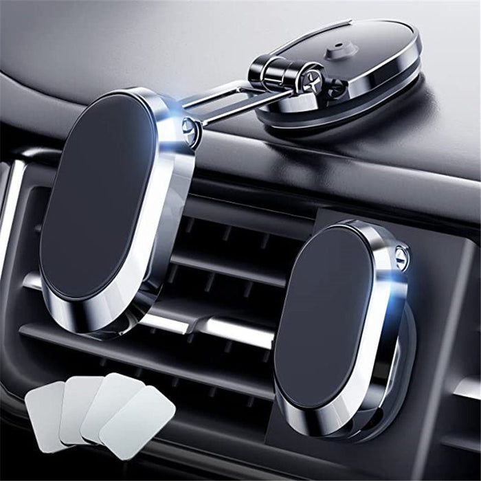 DriveEasy Magnetic Phone Holder Product - UzoShop -Phone Holders & Mounts -360-degree rotation - car