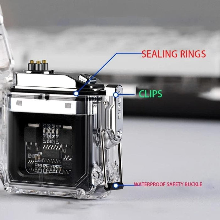 BlazeMate™ Rechargeable Windproof USB Lighter product | UzoShop