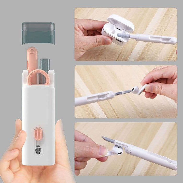 CleanTech Multi-Function Cleaner Kit for Laptops, Earbuds, and Electronics | UzoShop