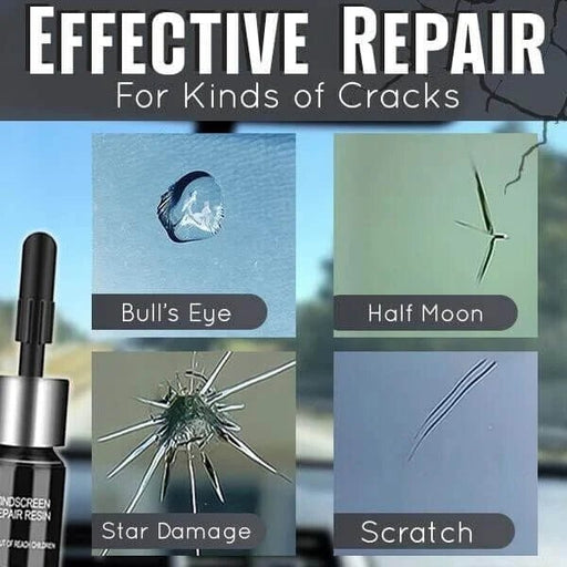 GlassFixer Glass Repair Kit Product - UzoShop -Glass Repair Kit -3+1 Sale - automotive repair