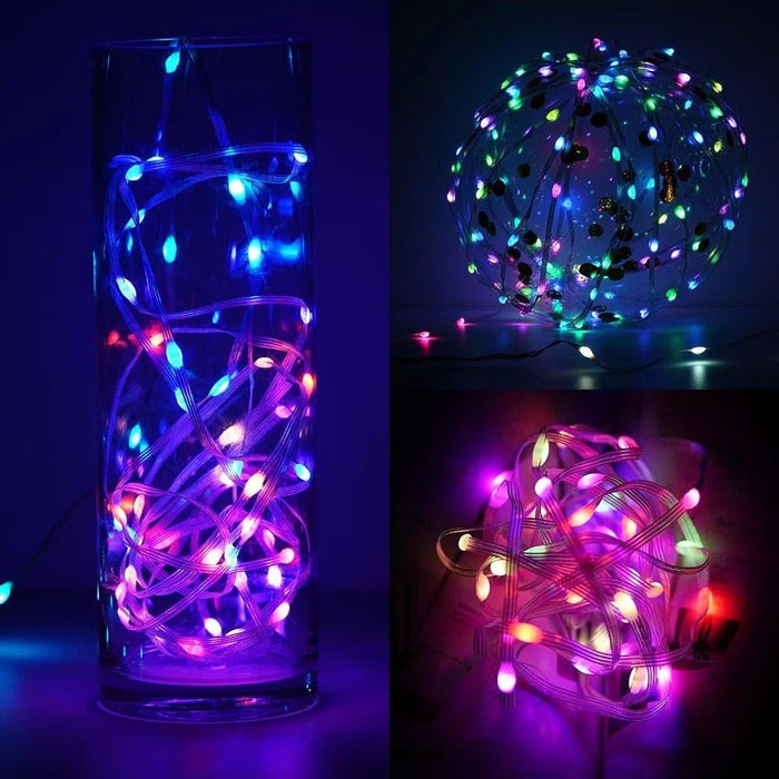 GlowTunes - the ultimate sound-activated RGB copper string lights | UzoShop