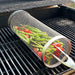 Grill Master Stainless Steel Wire Mesh Cylinder Product - UzoShop -BBQ Grilling Baskets -BBQ Net Tube - Camping