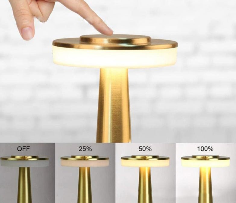 LumiChic RetroTouch LED Lamp | UzoShop