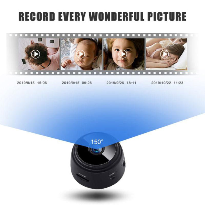 Mini 1080p HD Wireless Magnetic Security Camera Product | UzoShop