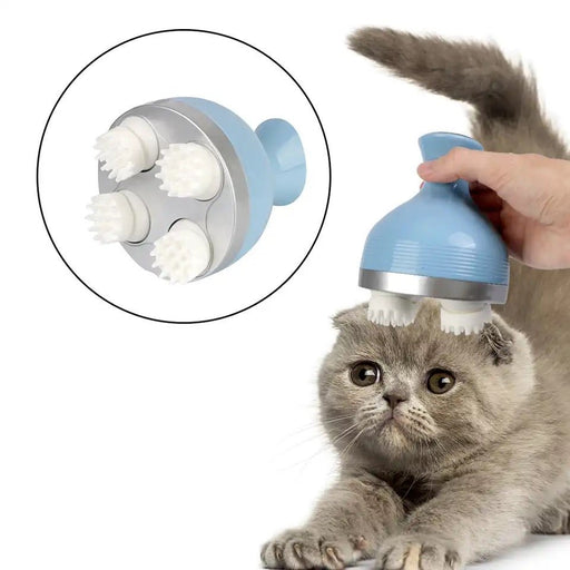 Purrfect™ Cat Massager Product - UzoShop -Cat Massager -11x9x8cm - animals