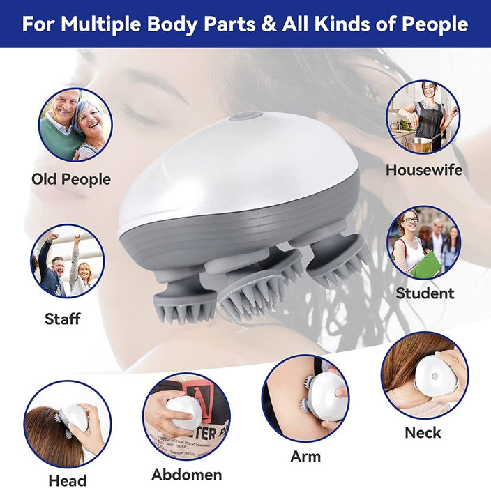 Purrfect™ Cat Massager Product - UzoShop -Cat Massager -11x9x8cm - animals
