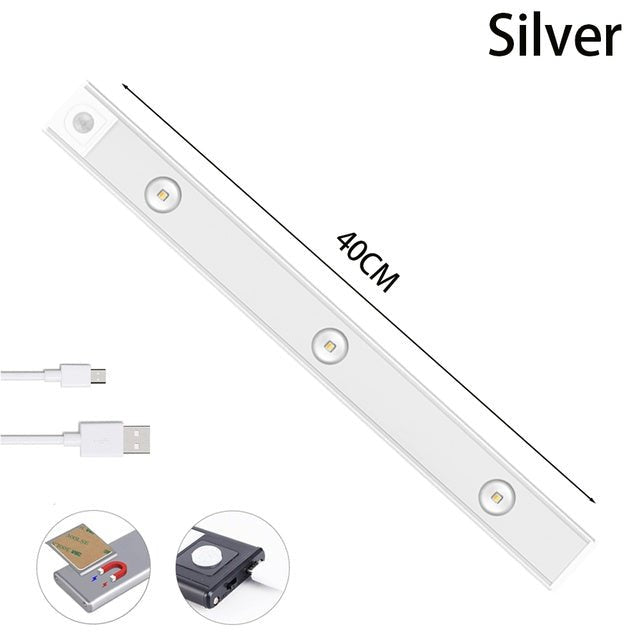 SmartSense Motion Sensor Under Cabinet Light Product - UzoShop -Lighting -3 color temperature - 3 working modes