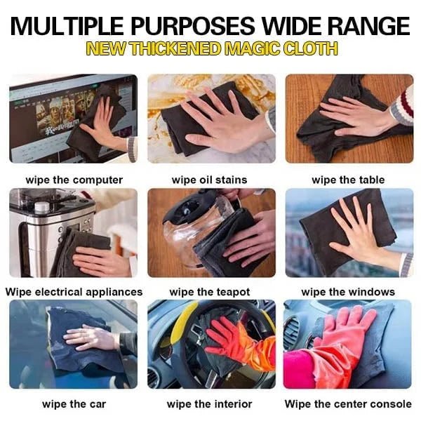 Spotless Microfiber Cleaning Cloths Product - UzoShop -Microfiber Cleaning Cloths -Cleaning - Cloth