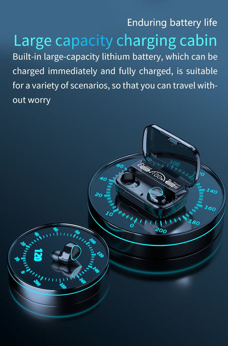 TWS Wireless Bluetooth 5.1 Headphones Product | UzoShop