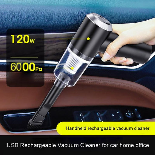 Vacuum Cleaner USB Rechargeable 120W | UzoShop